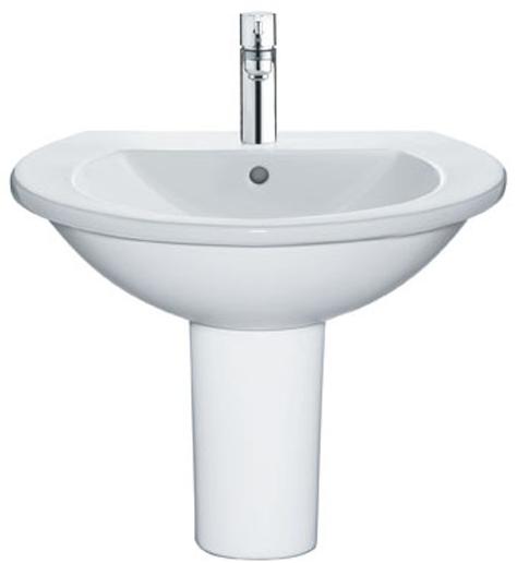 Подвесная раковина настенная овальная Duravit Darling New белая sun-id-1506257 - Вид №1