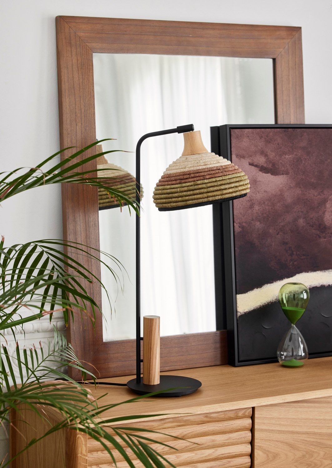 Светодиодная настольная лампа abaca с фиксированной рукояткой Forestier Grass ARCH-00143169 - Вид №3