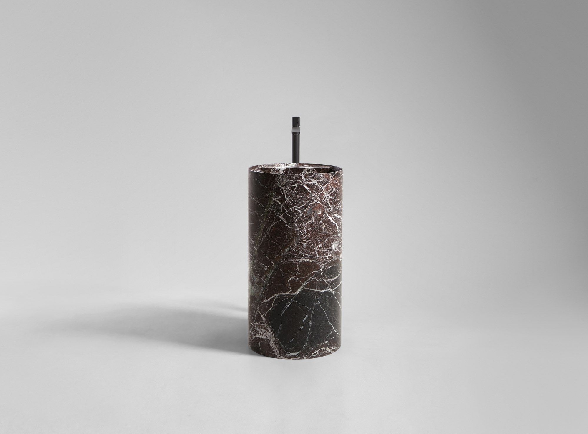 Круглый умывальник из красного мрамора Levanto Antoniolupi SIMPLO85 ARCH-00092857 - Вид №8