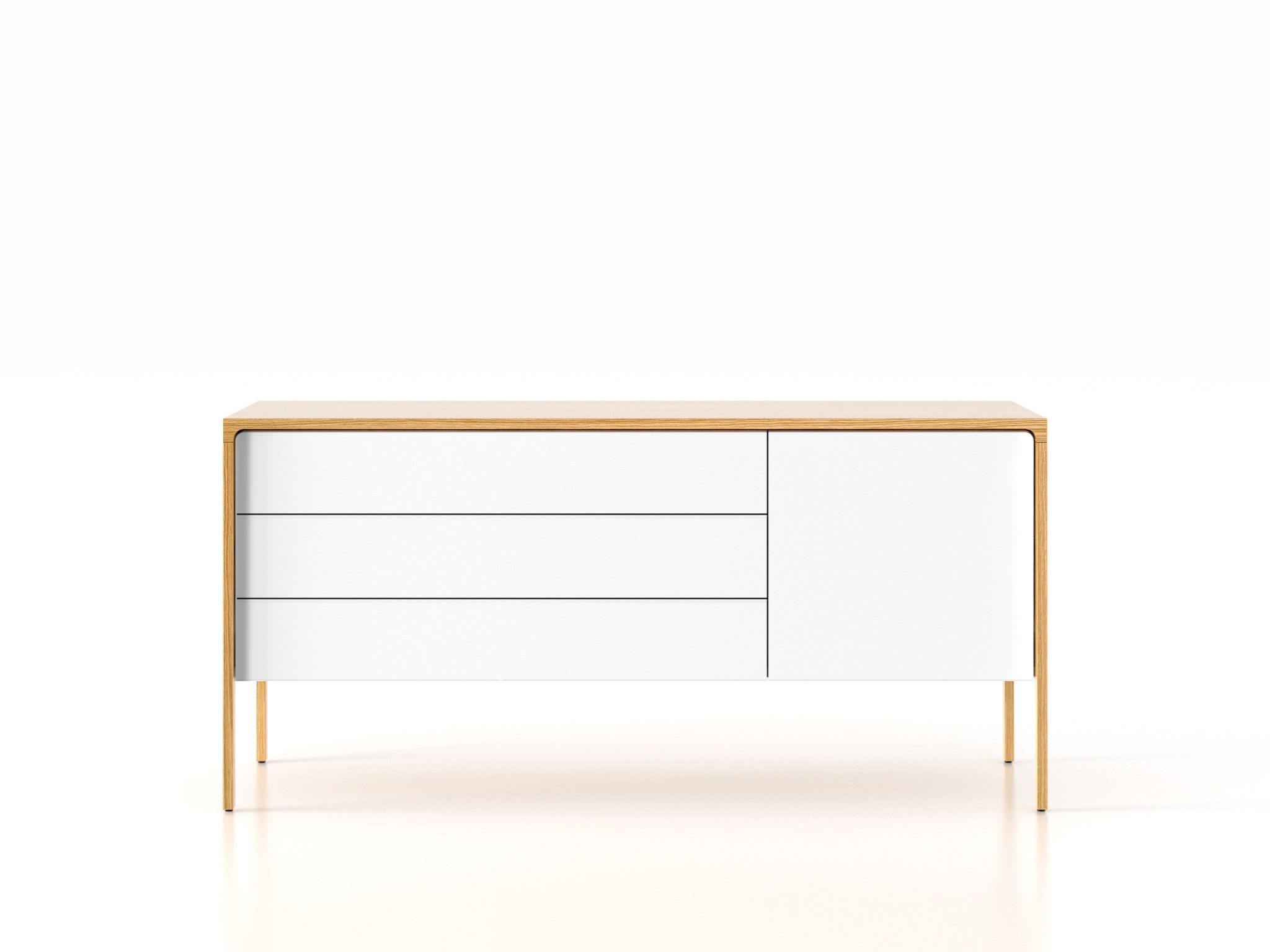 Деревянный шкаф с распашными дверями Punt Tactile ARCH-00078397 - Вид №30