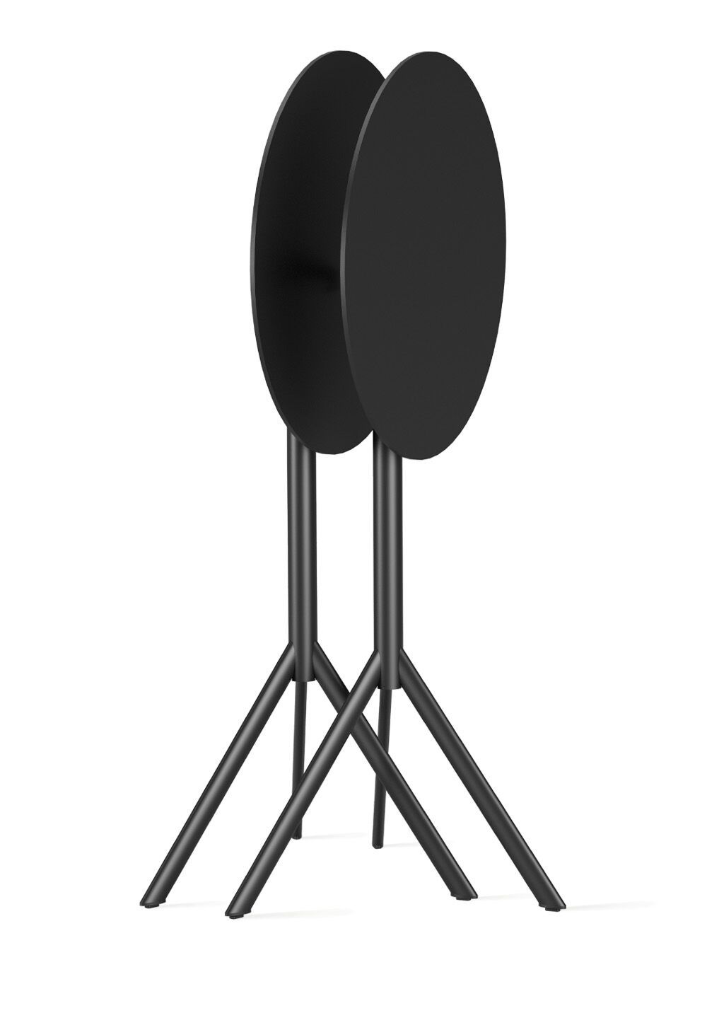 Стол с круглым откидным верхом из HPL с 3-спицевым основанием Infiniti Feluca ARCH-00098814 - Вид №1