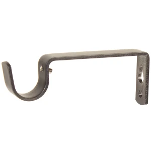 Держатель однорядный простой 11 см цвет титан