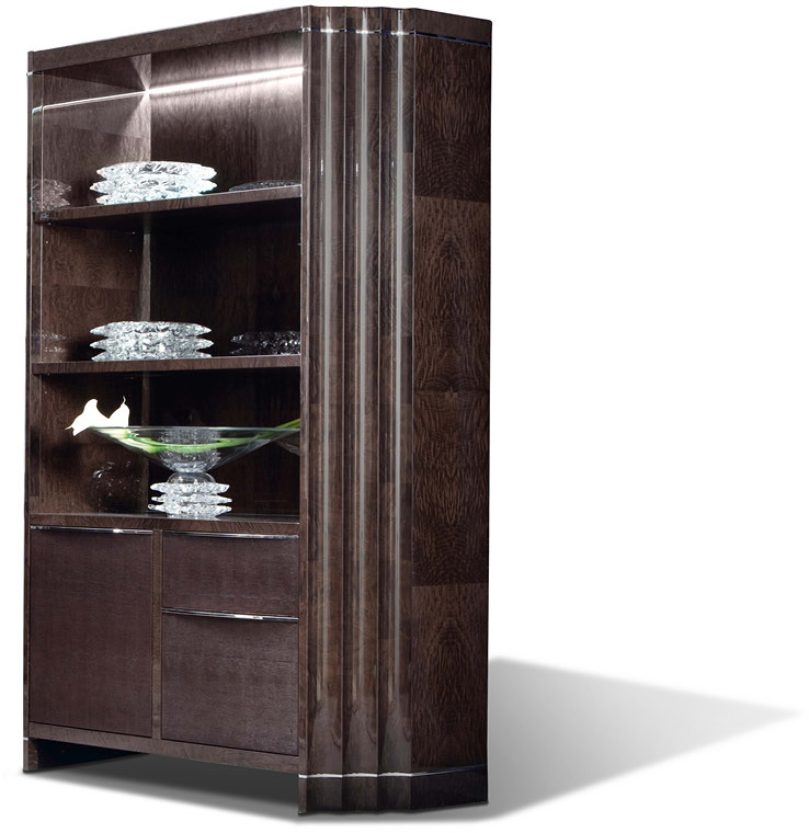 4088 Absolute книжный шкаф с открытыми полками сверху - giorgio collection