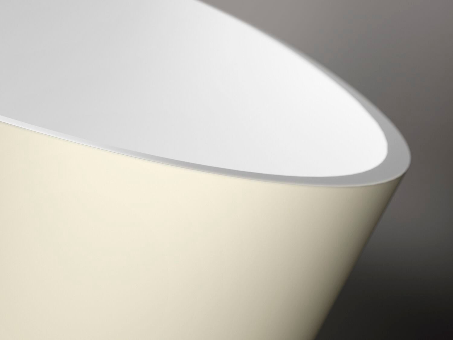 Овальная ванна в центре комнаты в твердой поверхности Gruppo Treesse мебель для ванной комнаты-отдельно стоящие ванны ARCH-00149866 - Вид №10