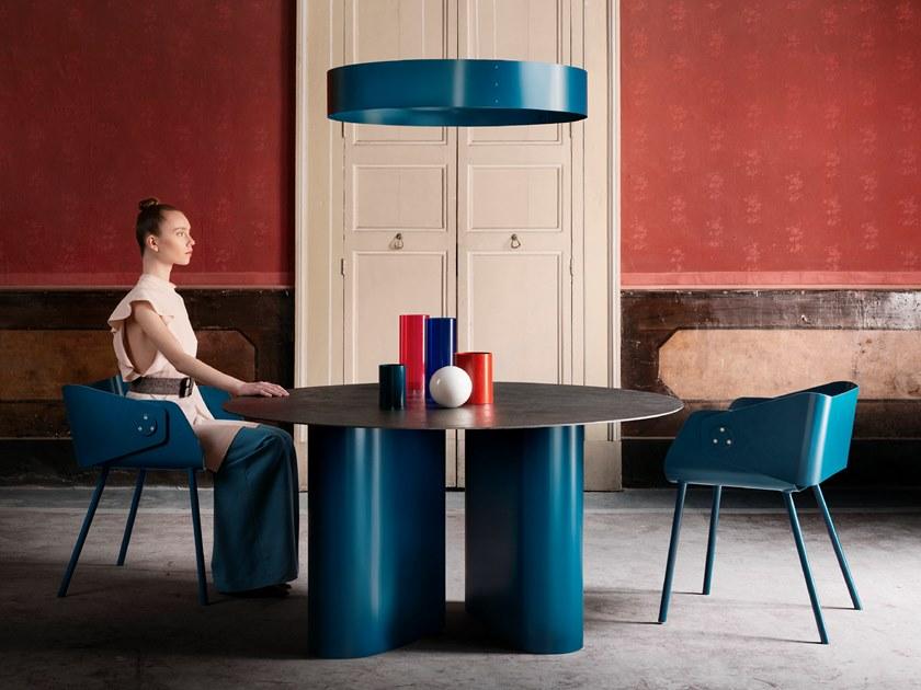 da a Металлический стул с подлокотниками sun-id-1490881 - Вид №2