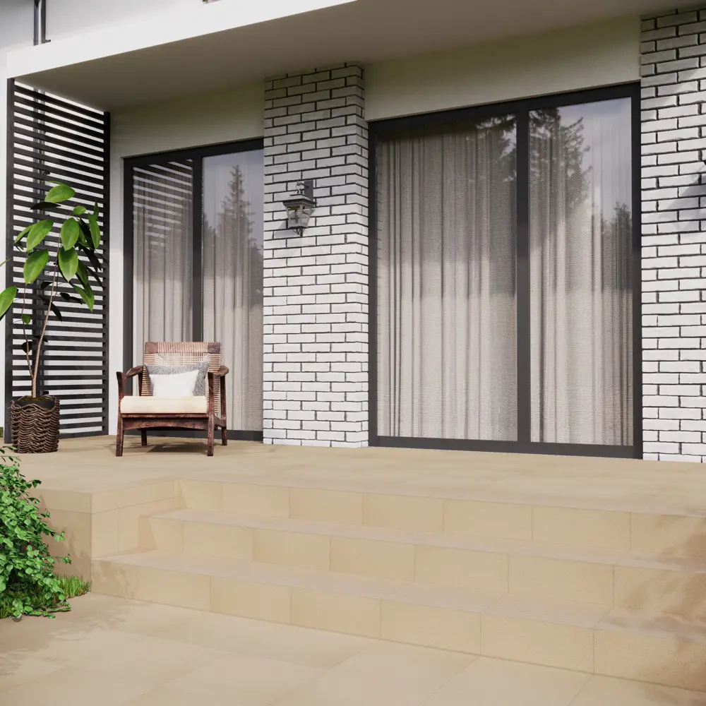 Керамогранит QUADRO DECOR «Соль-Перец» бежевый 30×30 см для интерьера и экстерьера 82124664 STLM-0019644 - Вид №6