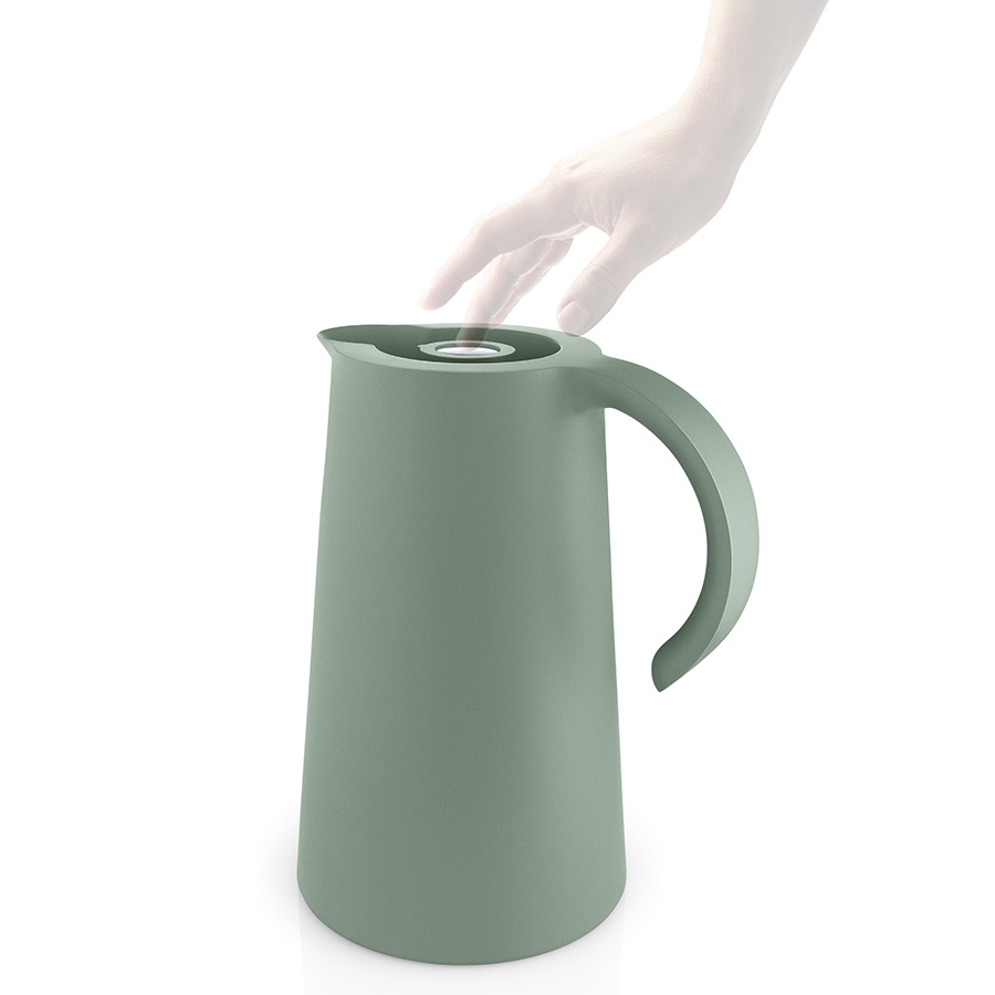 502853 Термокувшин rise 1 л светло-зеленый Eva Solo  - Вид №3