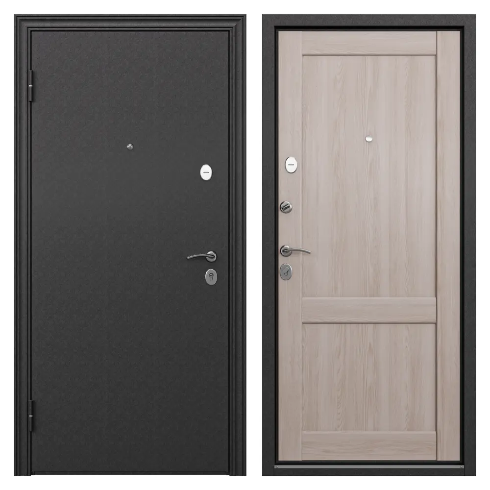 Дверь входная металлическая Ронда 950 мм левая цвет танганика бора TOREX STLM-2135299