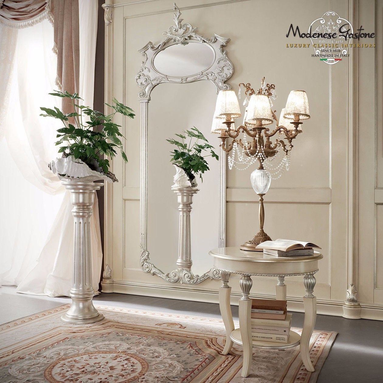 Круглый журнальный столик для гостиной Modenese Luxury Interiors Bella Vita ARCH-00027401 - Вид №1