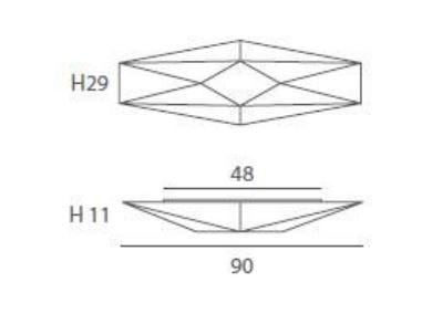 Ткань настенный светильник / потолочный светильник Olé Lighting Polaris ARCH-00027101 - Вид №9