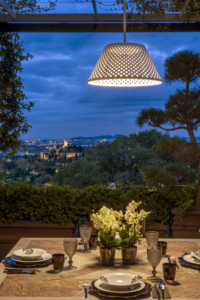 3270866 Потолочный светильник Platek MESH XL Soffitto  MESH XL h. 1035 mm - LED 4000K 75°  - Вид №2