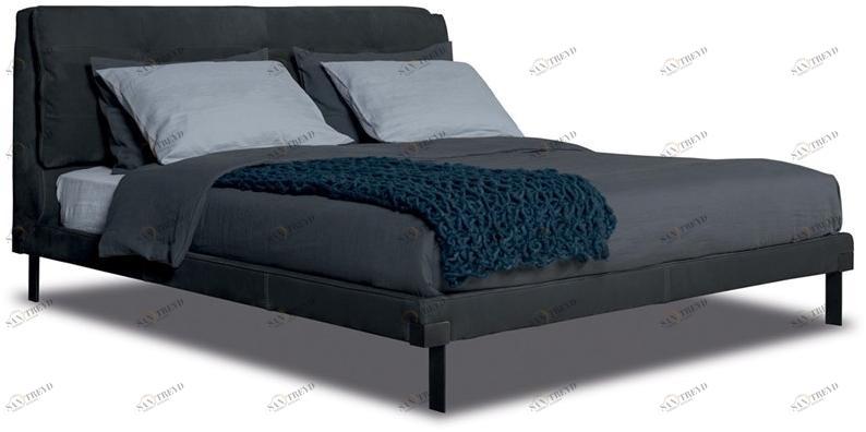 BAXTER Кровать двуспальная с обивкой Viktor sun-id-1380388