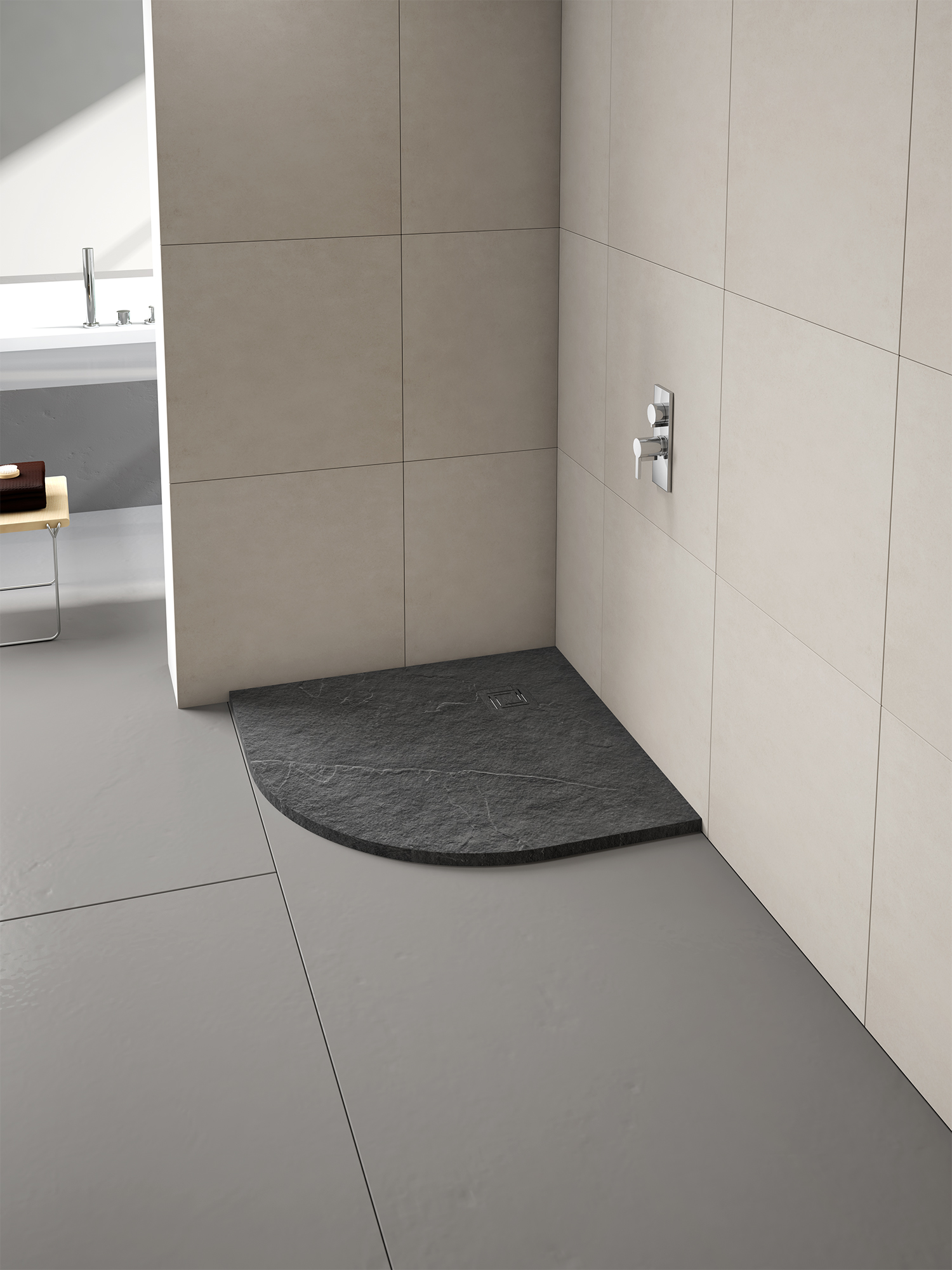 Душевой поддон T90QF Merlyn Truestone - Вид №5