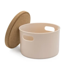 Органайзер круглый Berossi Zero 19.6x13.5x19.6 см цвет пудра