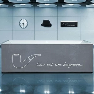 Ванна отдельностоящая Urbain Black Board Zinc