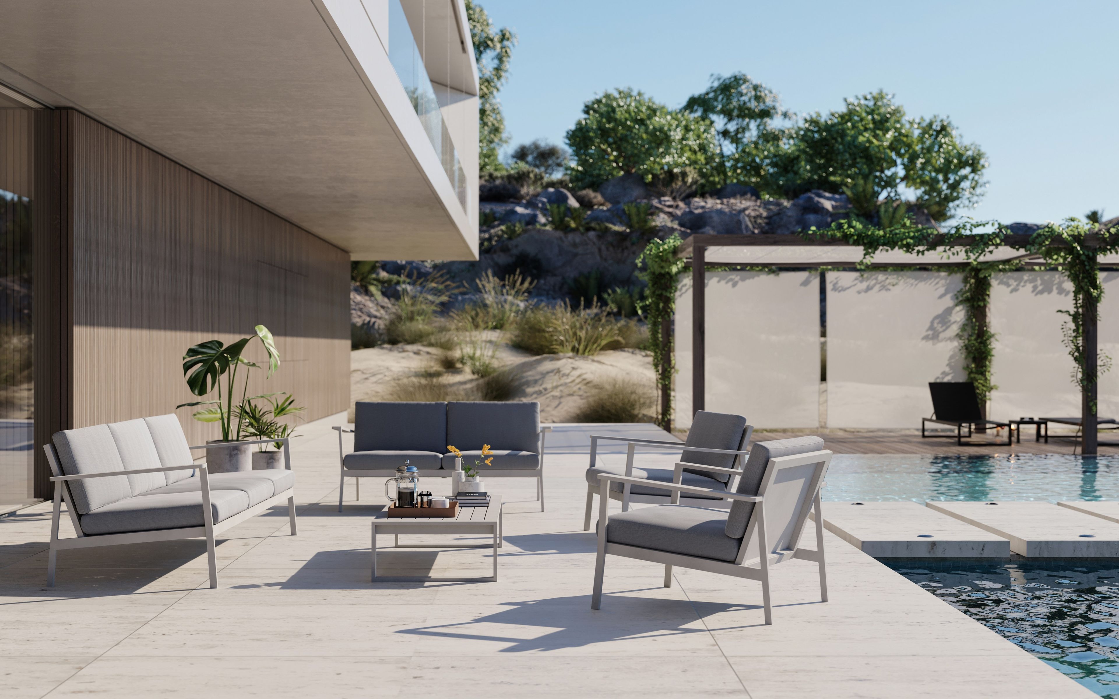 Садовое кресло в Sunbrella® Case Eos ARCH-00054250 - Вид №10