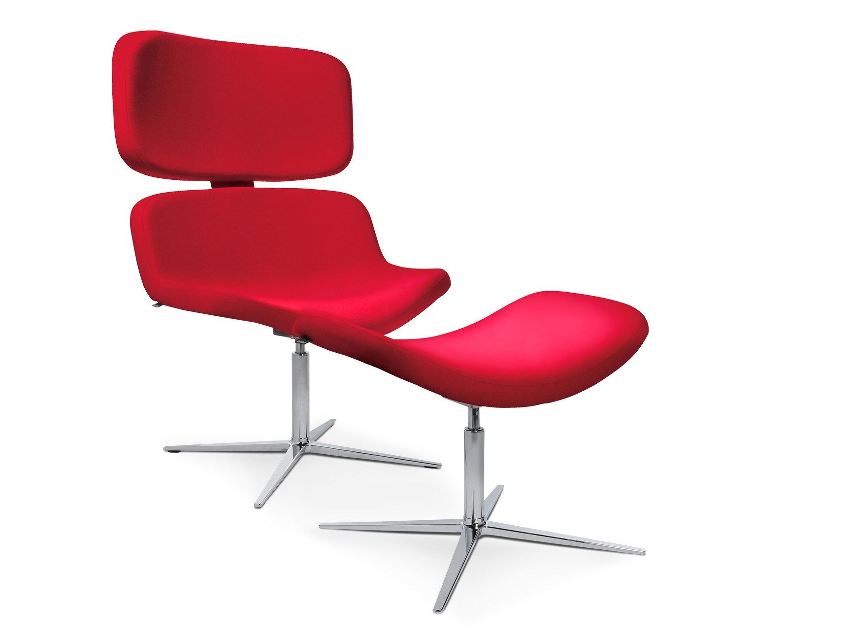 Спицевое вращающееся кресло с подголовником Wagner W-Lounge ARCH-00039180 - Вид №1