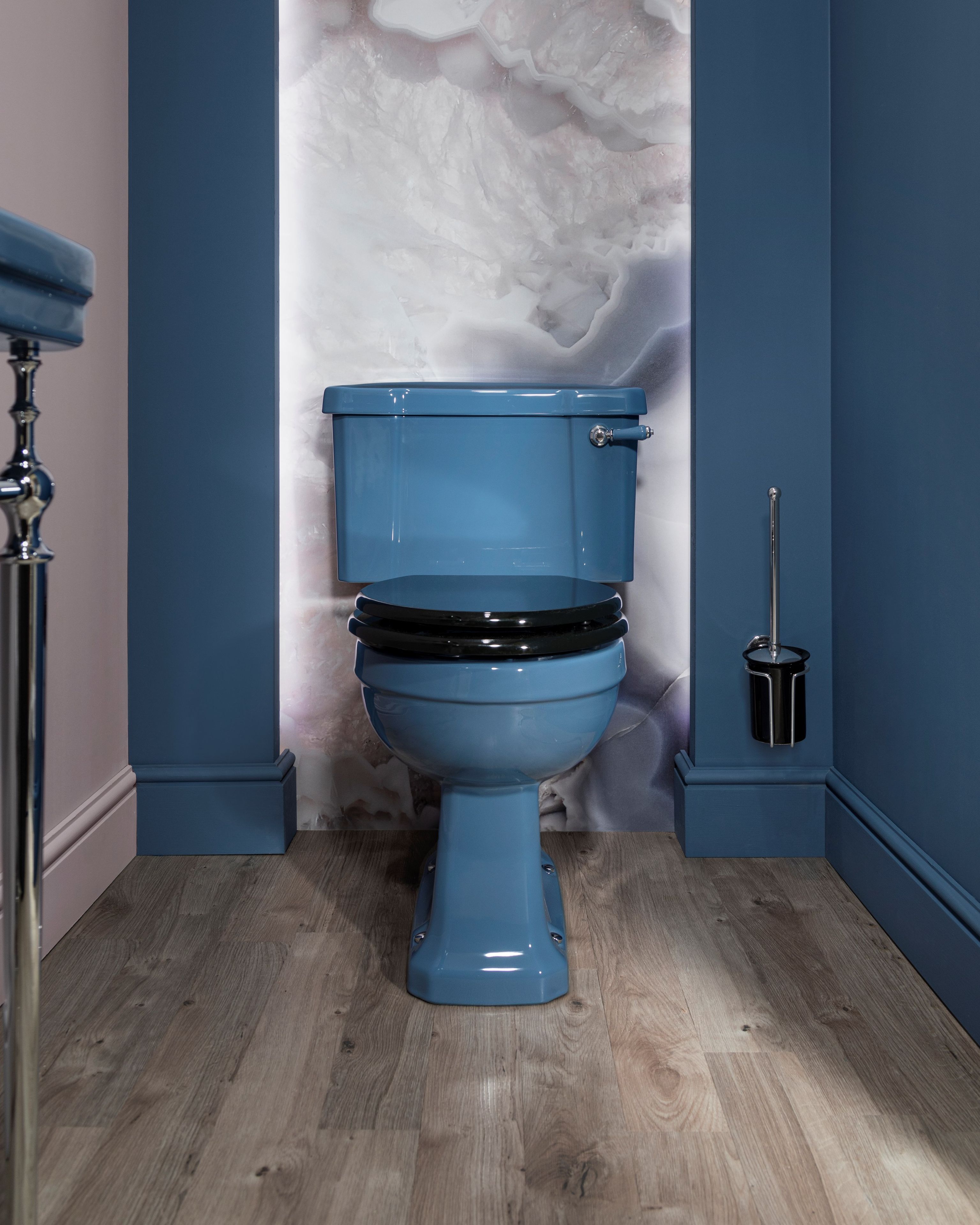 Напольный туалет с внешней кассетой Burlington На заказ ARCH-00062012 - Вид №2