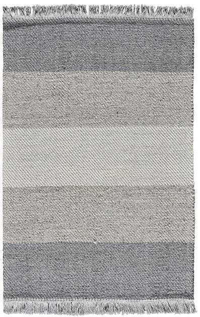 Toulemonde Bochart Ковер из шерсти в прямоугольную полоску Plain textured sun-id-1417723 - Вид №1