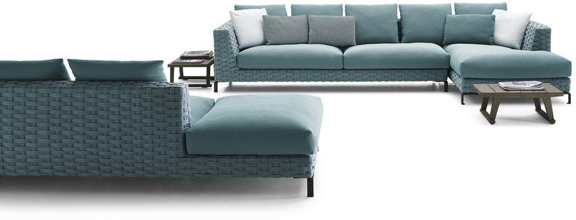 B&B Italia Outdoor Диван с шезлонгом Ray outdoor sun-id-1380308 - Вид №1