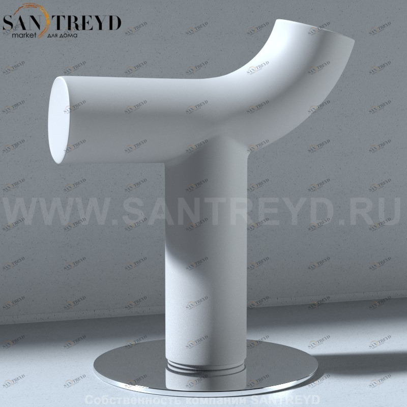 470159 Табурет “Cow” в комплекте с стальным основанием Kerasan Artwork