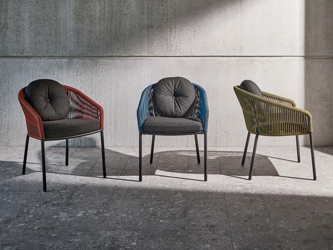 Тканевый мягкий садовый стул с подлокотниками solpuri ARCH-00102360 - Вид №12