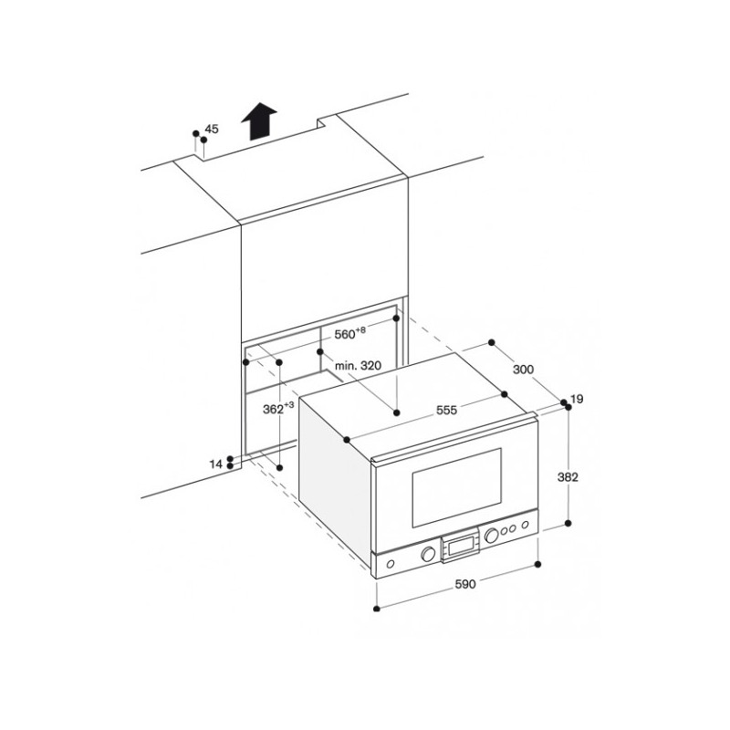 Печь микроволновая (без упаковки)/ BМ 220 130 GAGGENAU sun-id-376549 - Вид №2