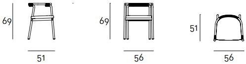 Living Divani Стул с подлокотниками sun-id-1350007 - Вид №13