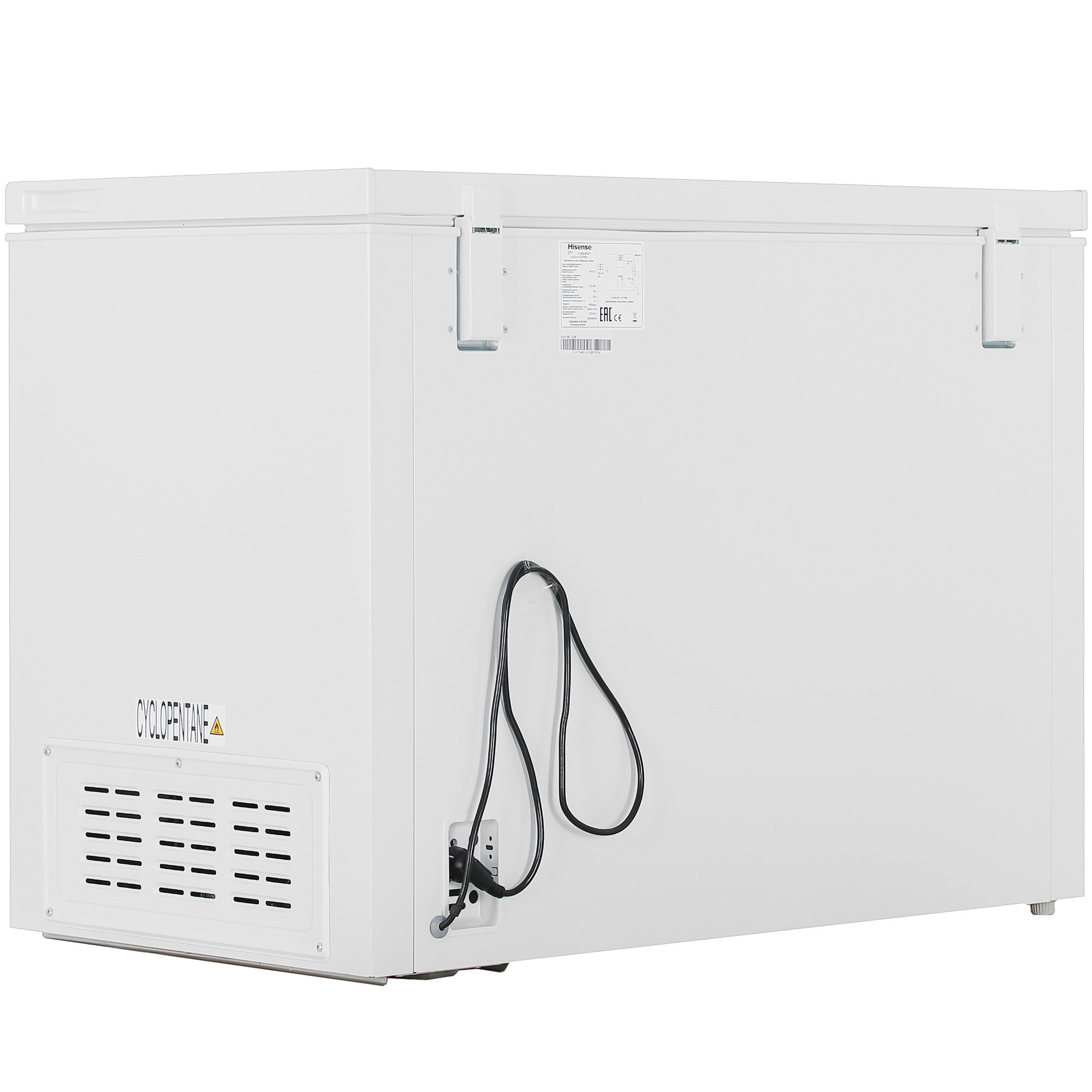 5448388 Морозильный ларь Hisense FC386D4DW1 белый STDN-0078977 - Вид №4