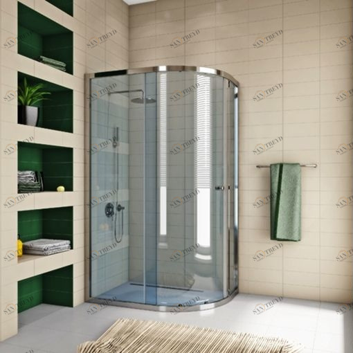 Душевая кабина 90x130 GK-863 GUTEWETTER SHAPE ROUND 90X130GK863