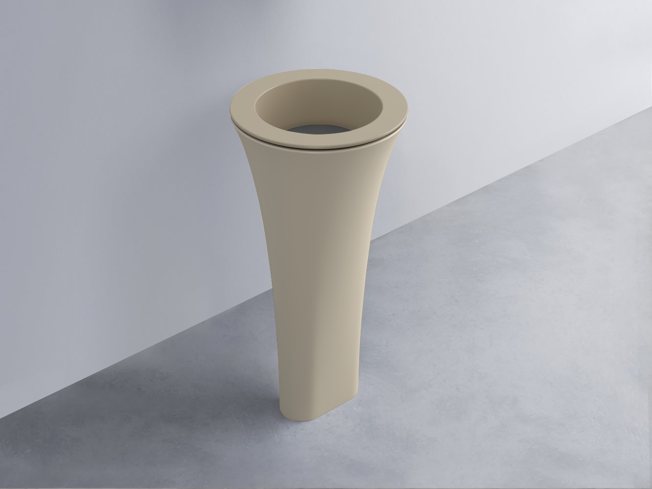 AMLA45-AV+AMPILT-CM+AMCOLT-LN Раковина Amedeo Tondo отдельностоящая cielo Enjoy + Amedeo Ceramica Cielo