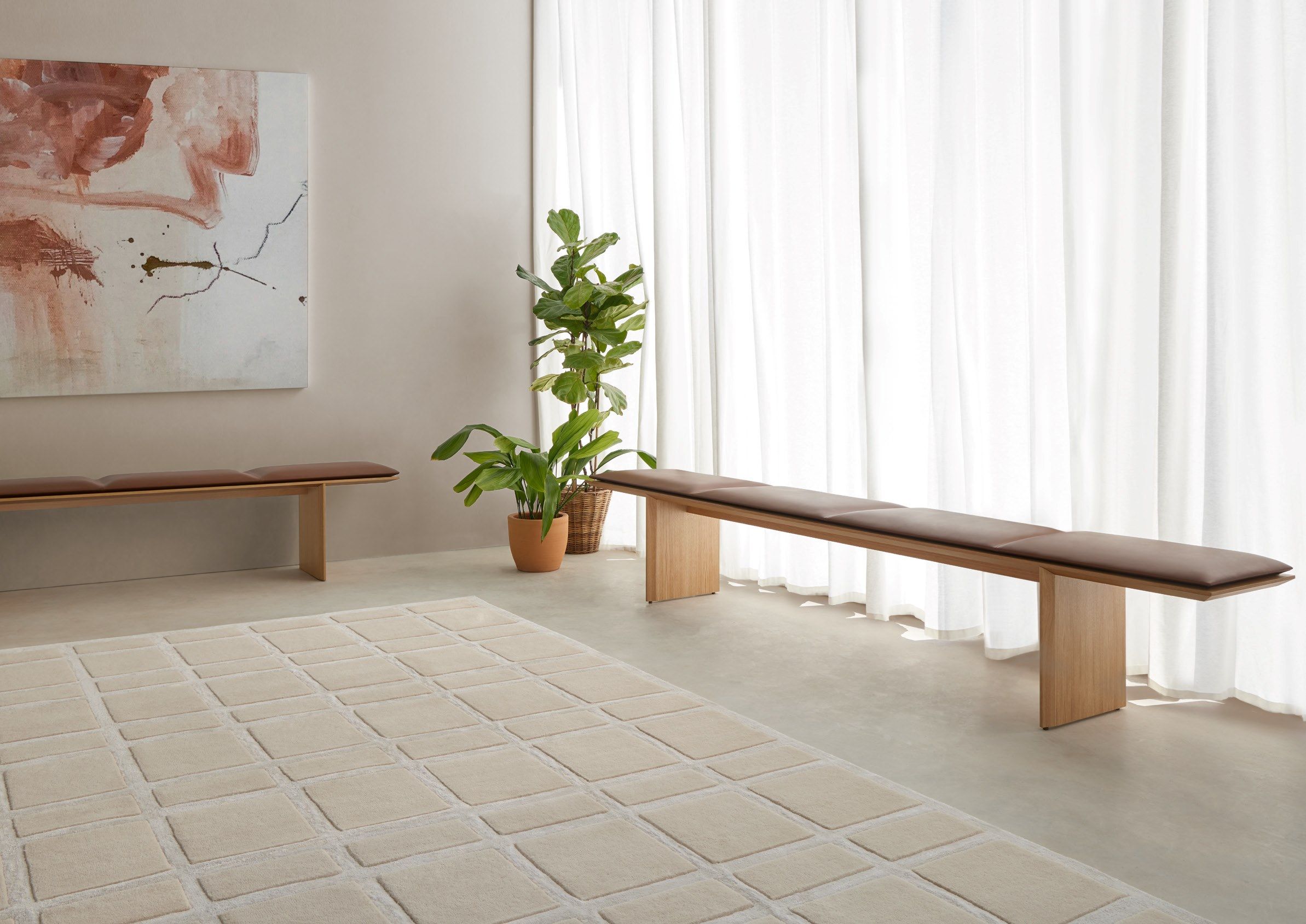 Скамейка из МДФ Punt Velasca ARCH-00112903 - Вид №3