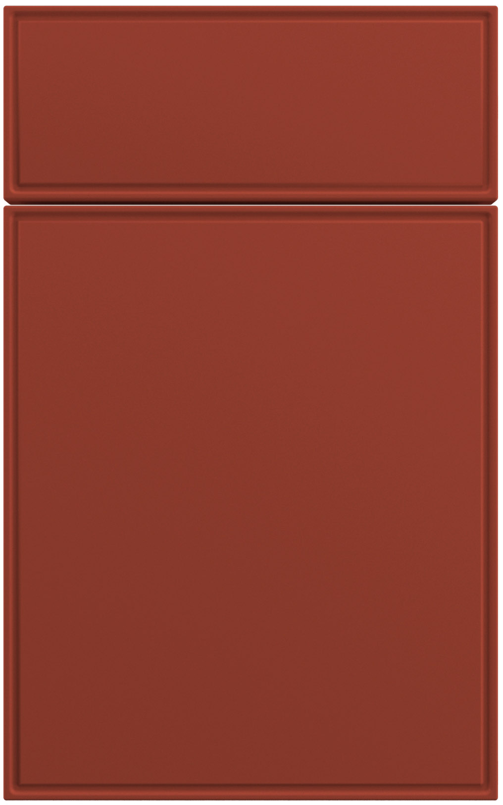 Фасады для кухни Модерн Фрезеровка «Сканди» 502 Берлинский красный SIDAK SIST456-11256