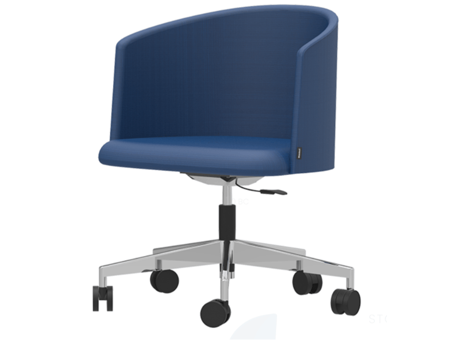 5-спицевое вращающееся офисное кресло с колесами Mobboli Chelsea ARCH-00025778 - Вид №1