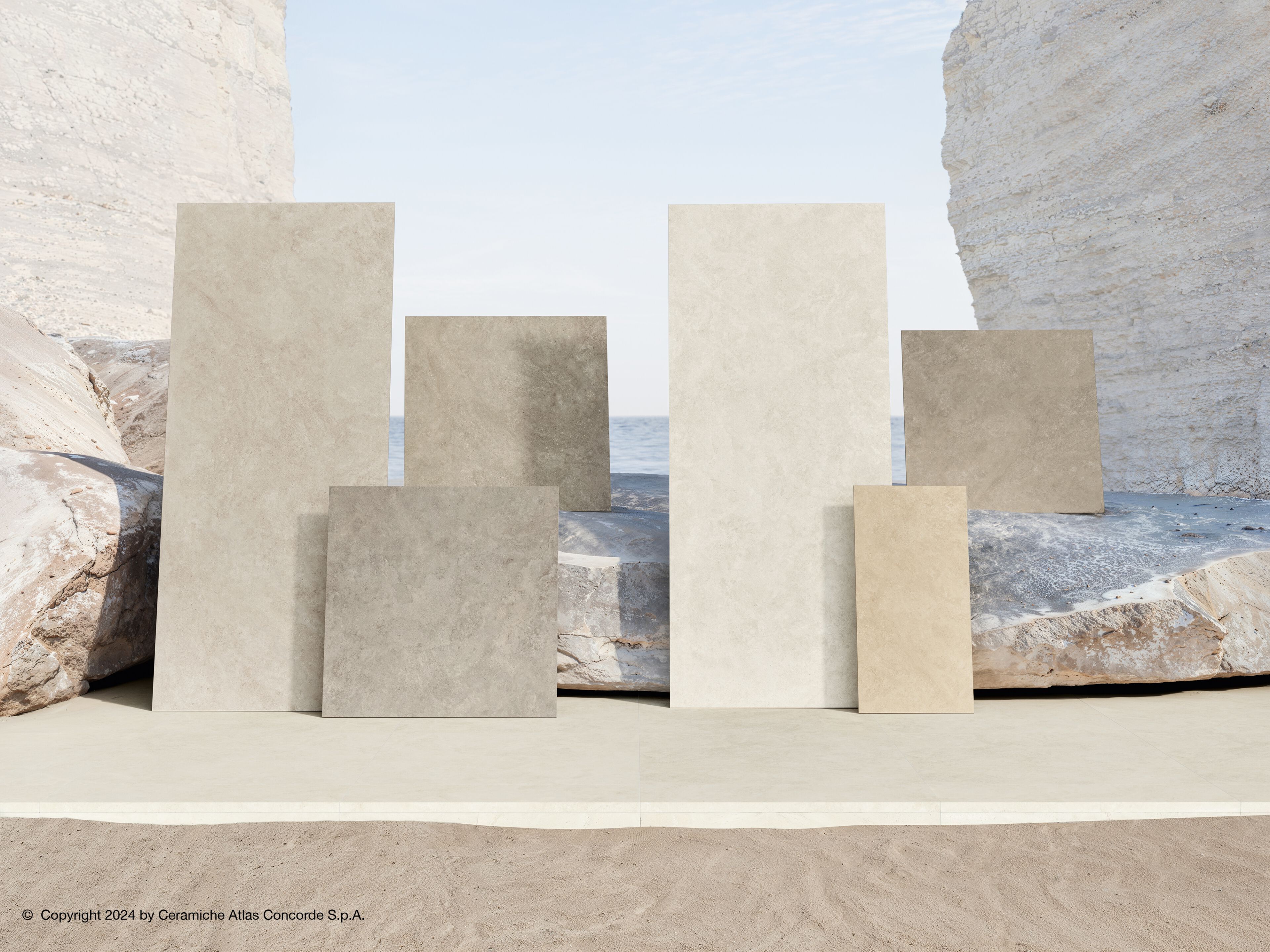 Пол / облицовка керамогранита с эффектом камня Atlas Concorde Boost Icor ARCH-00113949 - Вид №11