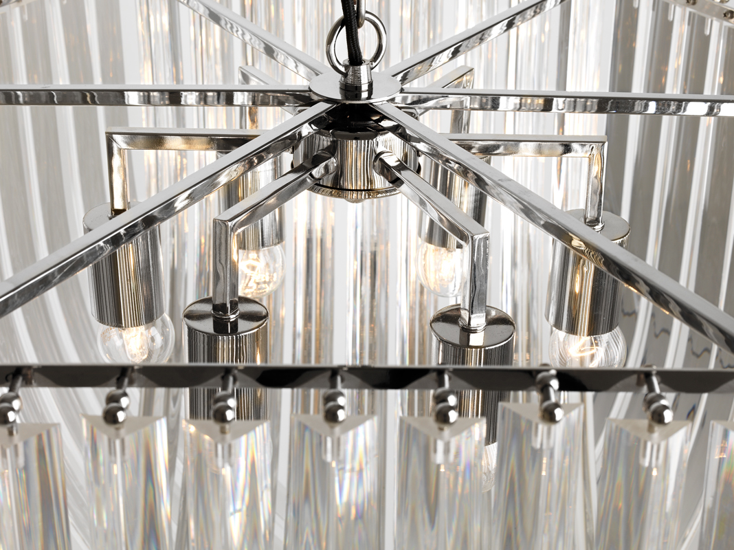 Люстра Hyres от Eichholtz прозрачная 109485 EICHHOLTZ ДИЗАЙНЕРСКИЕ, EICHHOLTZ 061545 Прозрачный  - Вид №5