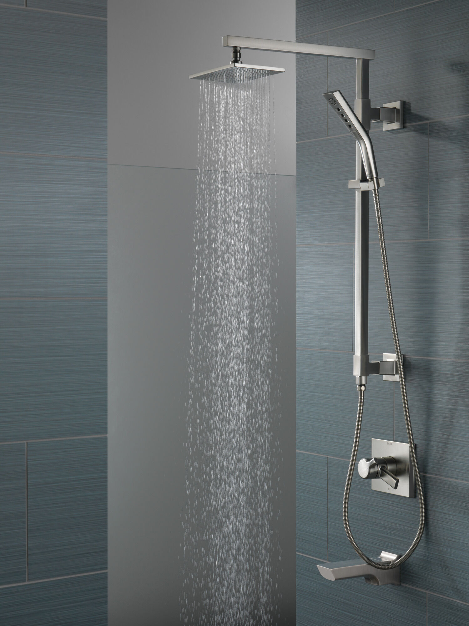 RP62955SS Душевая лейка Raincan с одинарной настройкой Delta Faucet Universal Showering Нержавеющая сталь  - Вид №1