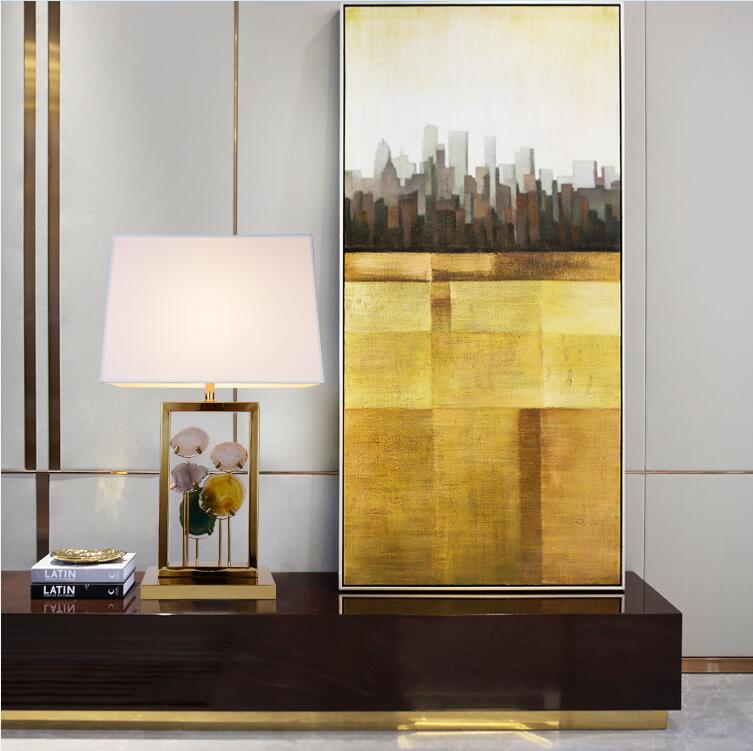 Настольная лампа 66х41 см янтарная Delight Collection BRTL3050 DELIGHT COLLECTION  00-3882444 Белый;желтый;зеркальный  - Вид №3