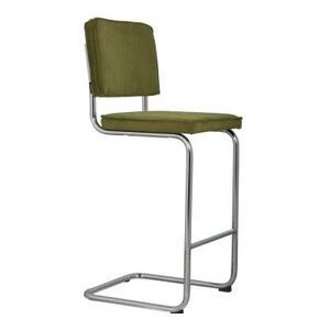 Стул барный Ridge Rib зеленый