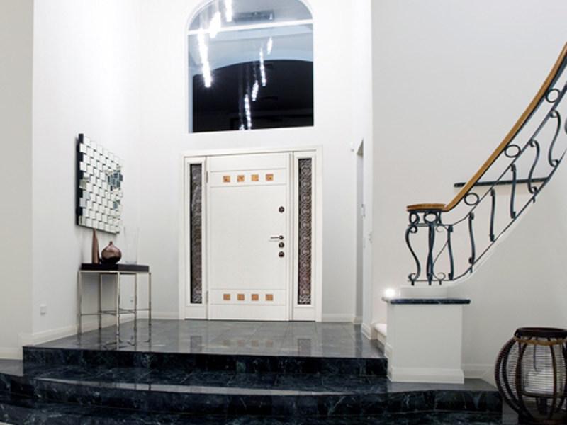 TORTEROLO & RE Бронированная входная дверь со стеклянными панелями sun-id-1426256 - Вид №2