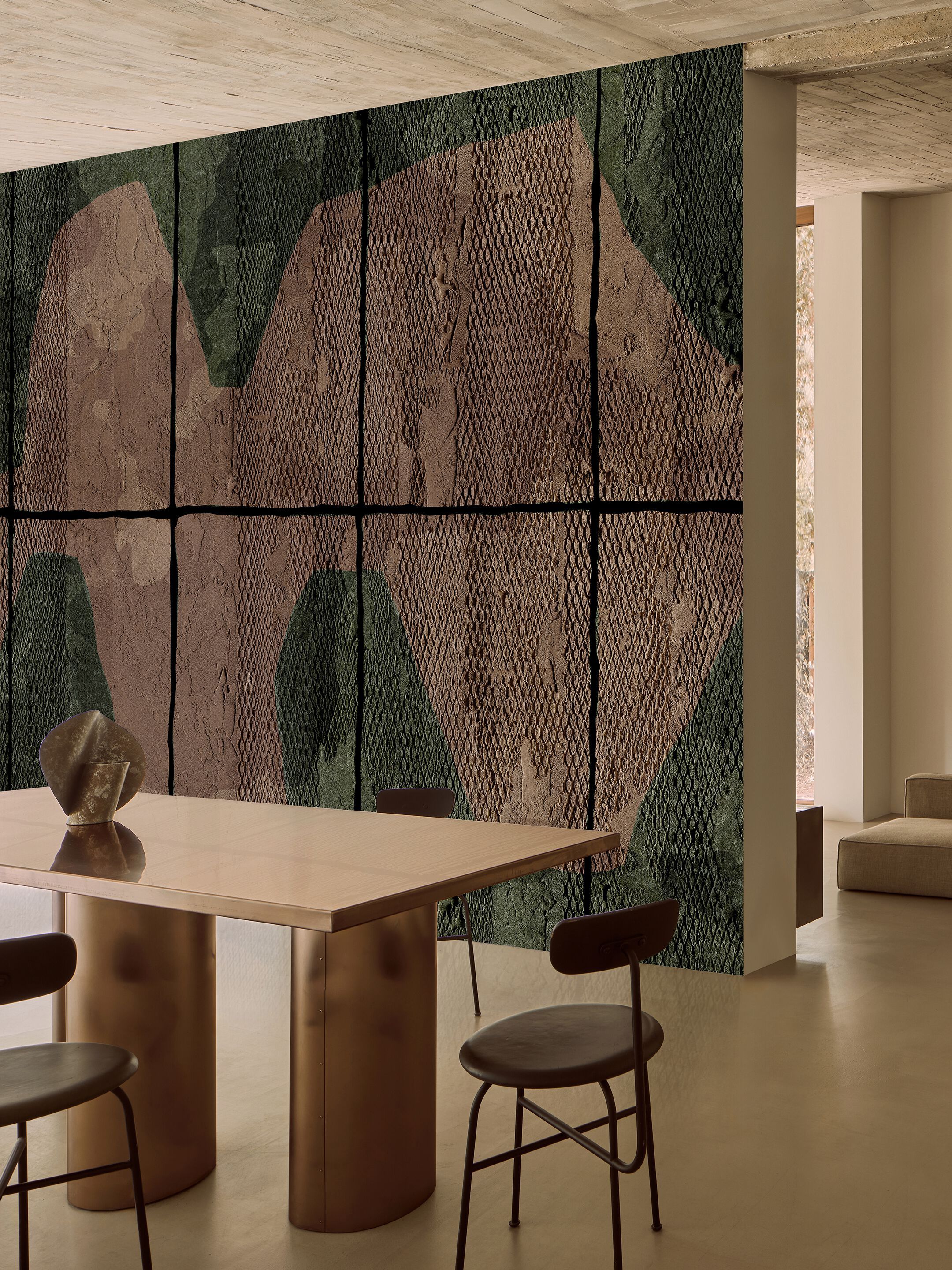 Обои из органического био-винила Wall&decò Современные обои 2025 года ARCH-00130980 - Вид №1