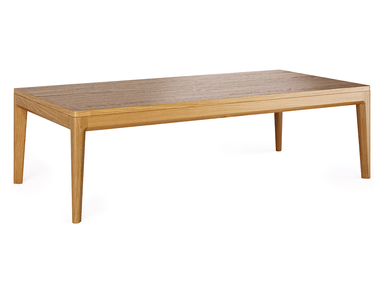 Журнальный столик прямоугольный 120 см натуральный дуб Case №4 THE IDEA  210107 Коричневый  - Вид №1