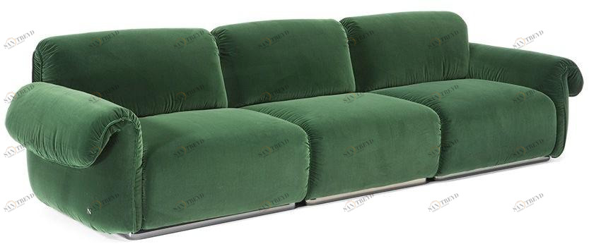 Natuzzi Бархатный диван Icon sun-id-1434585