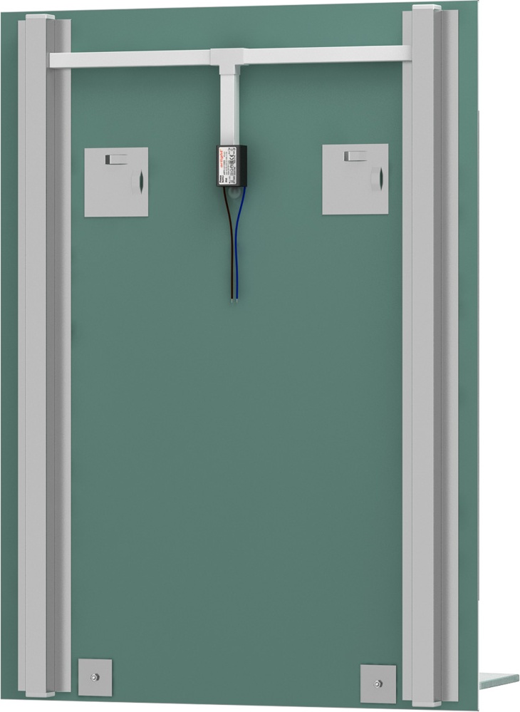 BY 2167 Зеркало с полочкой 120 cm с 2-мя встроенными LED-светильниками 11 W EVOFORM Ledline-S - Вид №2