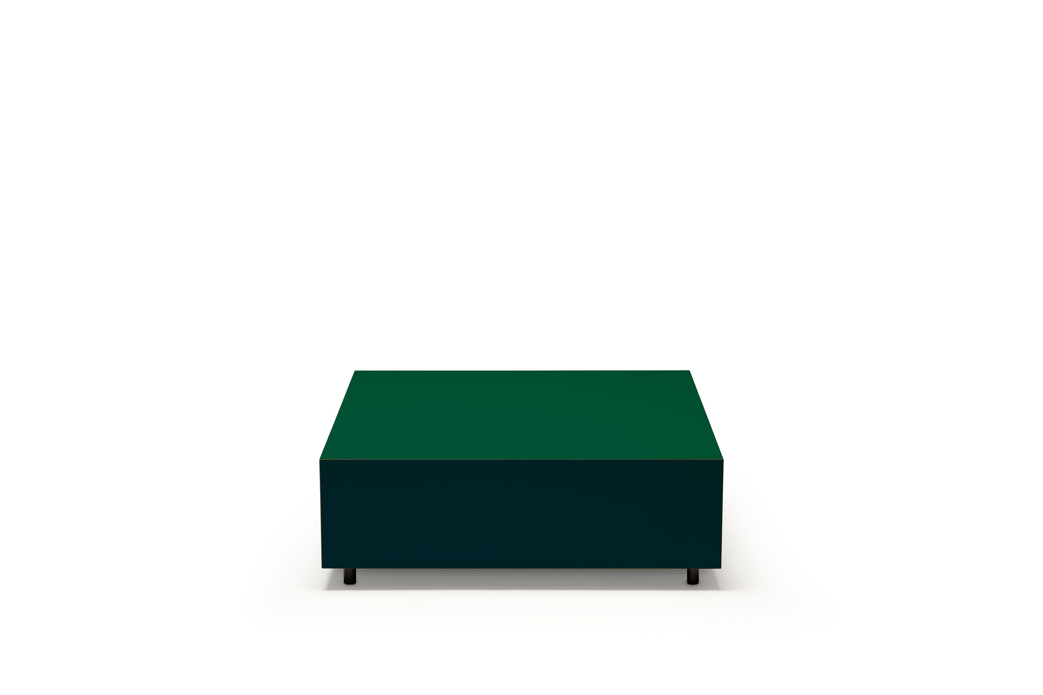 Низкий квадратный журнальный столик из фанеры Established&Sons Bloc ARCH-00108463 - Вид №13