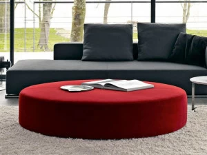 B&B Italia Круглый пуф из ткани Harry