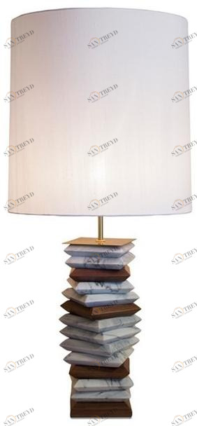 BRABBU Настольная лампа из мрамора sun-id-1411629