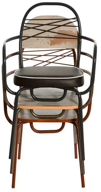 Vela Arredamenti Садовый стул для ресторана из дерева с подлокотниками Caipiroska sun-id-1501742 - Вид №3