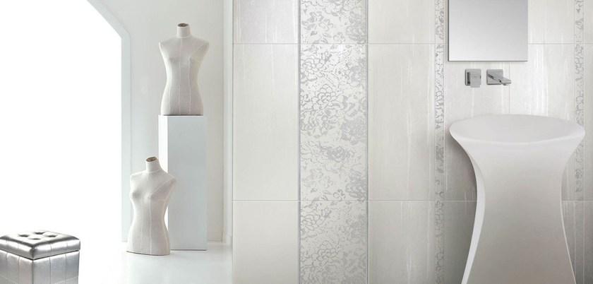 CERAMICHE BRENNERO Белая плитка для стен Modus Flowh - Вид №1