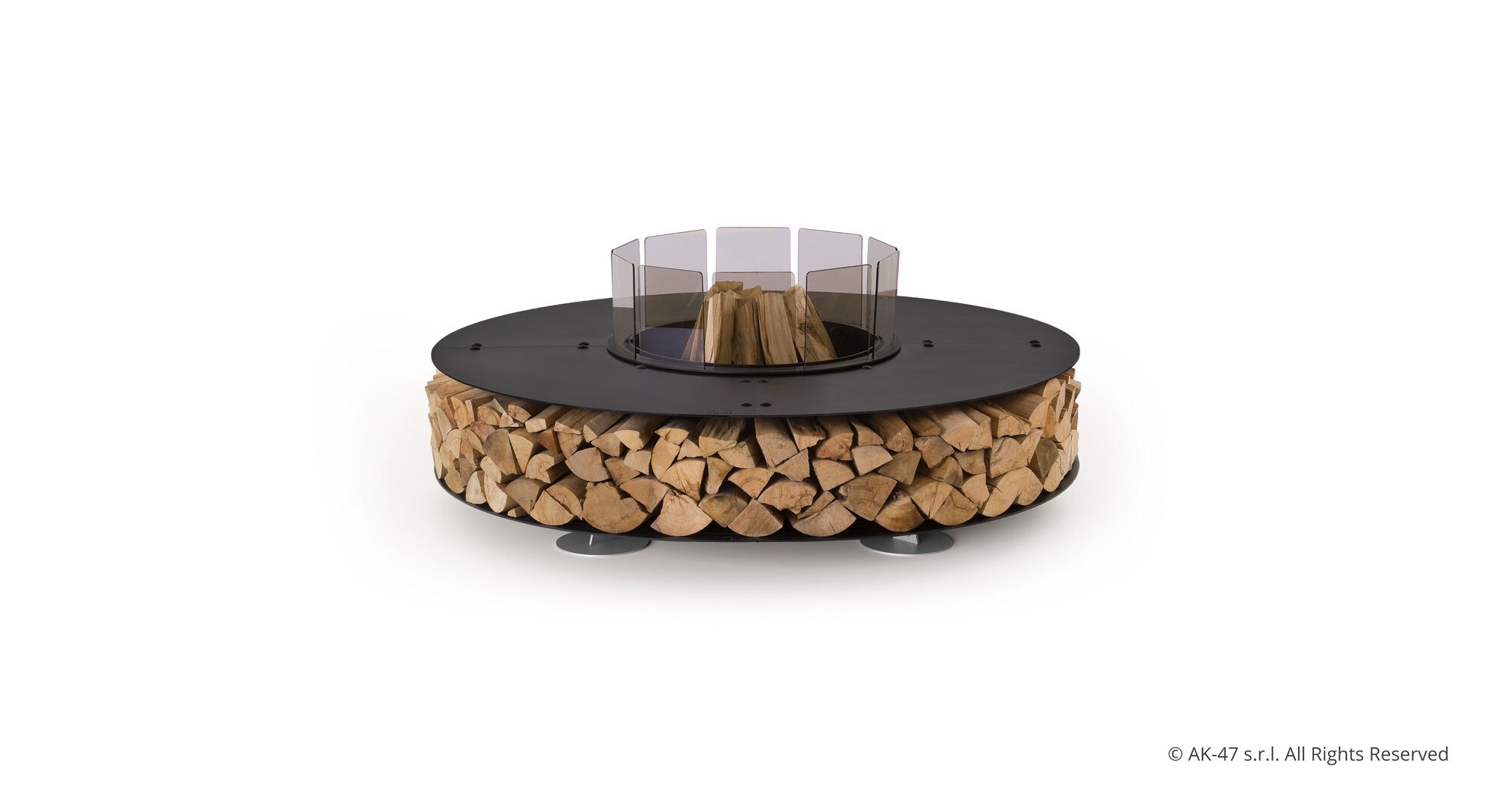 Стальная жаровня Ak47 Design ZERO STEEL ARCH-00077263 - Вид №10